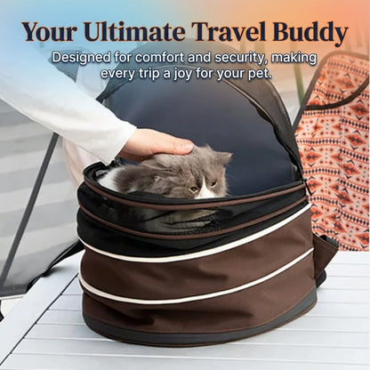 Cat Tent & Backpack 2-in-1 Portable Travel Carrier for Cats