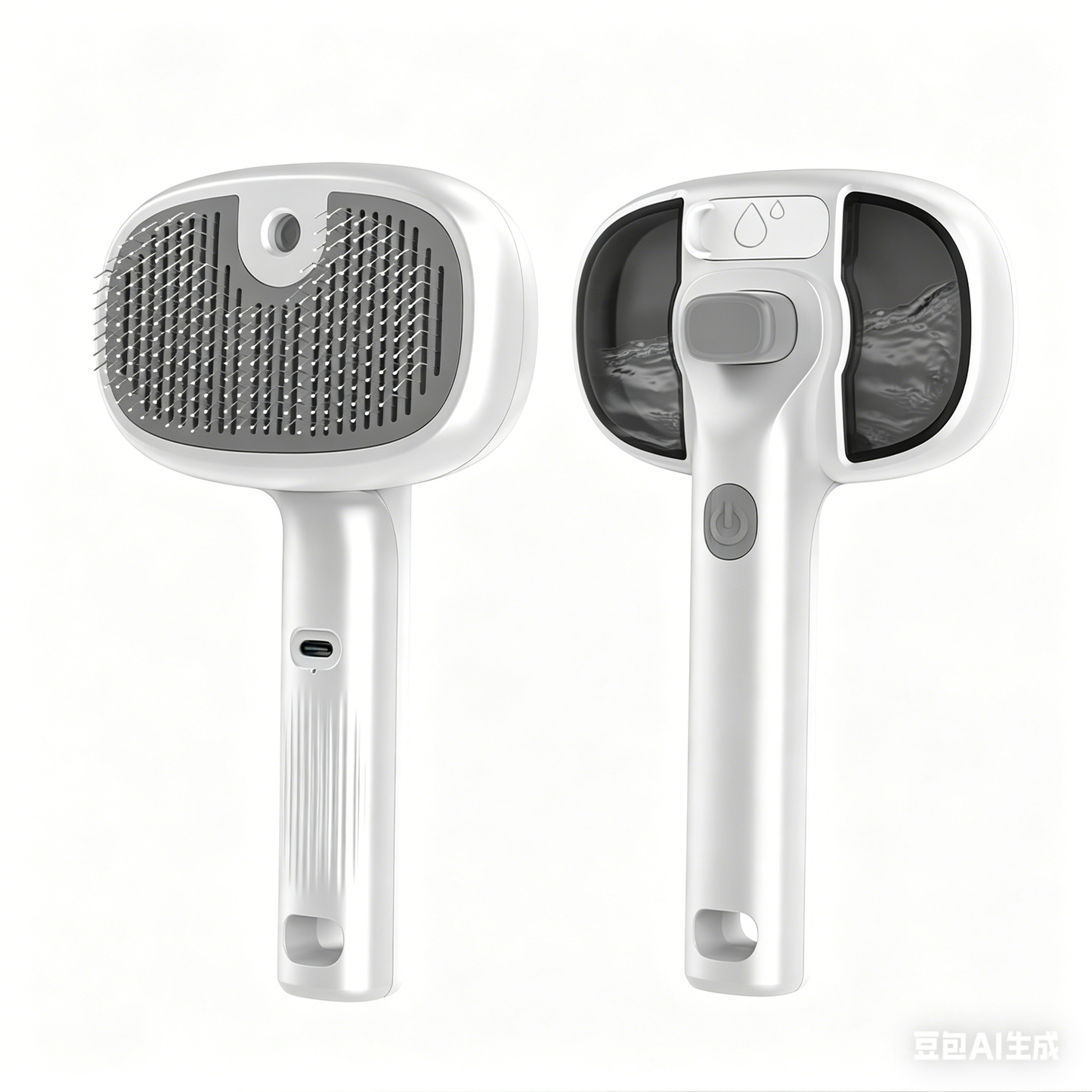Self-Cleaning Steam Pet Comb Cat Dog Hair Remover