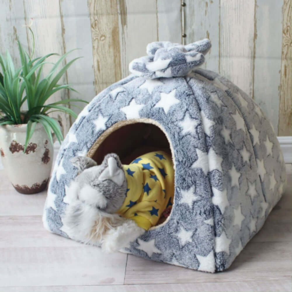 Various Cute Styles Soft Cat Beds Your Cat Will Love