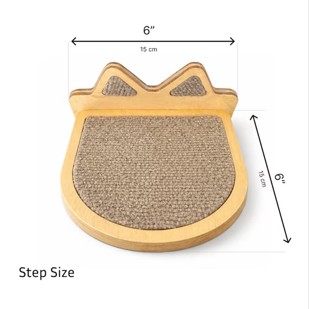 3-in-1 cat tree cat bed scratching board climbing frame in one Bark&Paw Lab