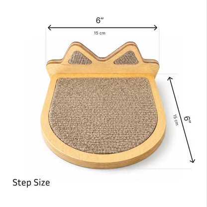 3-in-1 cat tree cat bed scratching board climbing frame in one Bark&Paw Lab