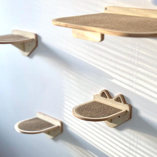 3-in-1 cat tree cat bed scratching board climbing frame in one Bark&Paw Lab