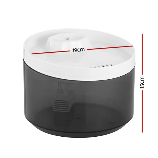 Cat Water Fountain Feeder Dispenser Filter Dog Cat Drinking Automatic 2.2L Bark&Paw Lab