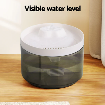 Cat Water Fountain Feeder Dispenser Filter Dog Cat Drinking Automatic 2.2L Bark&Paw Lab
