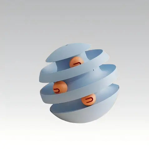 Cat turntable toy—an interaction must-have for pets Bark&Paw Lab
