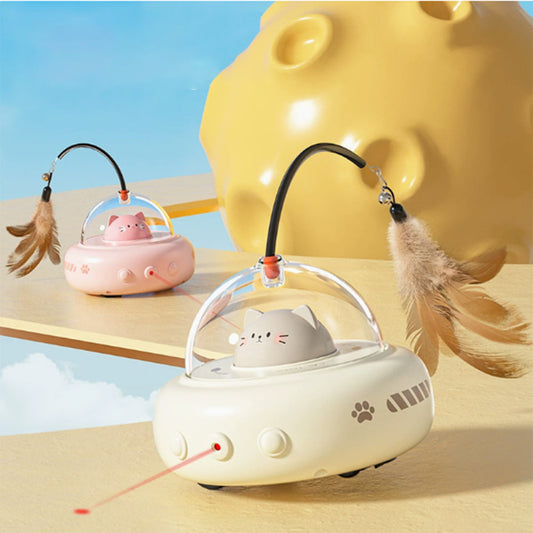 Strong Suction Cup Cat Teaser Interaction Wand Upgraded with Super Strong Suction Bark&Paw Lab