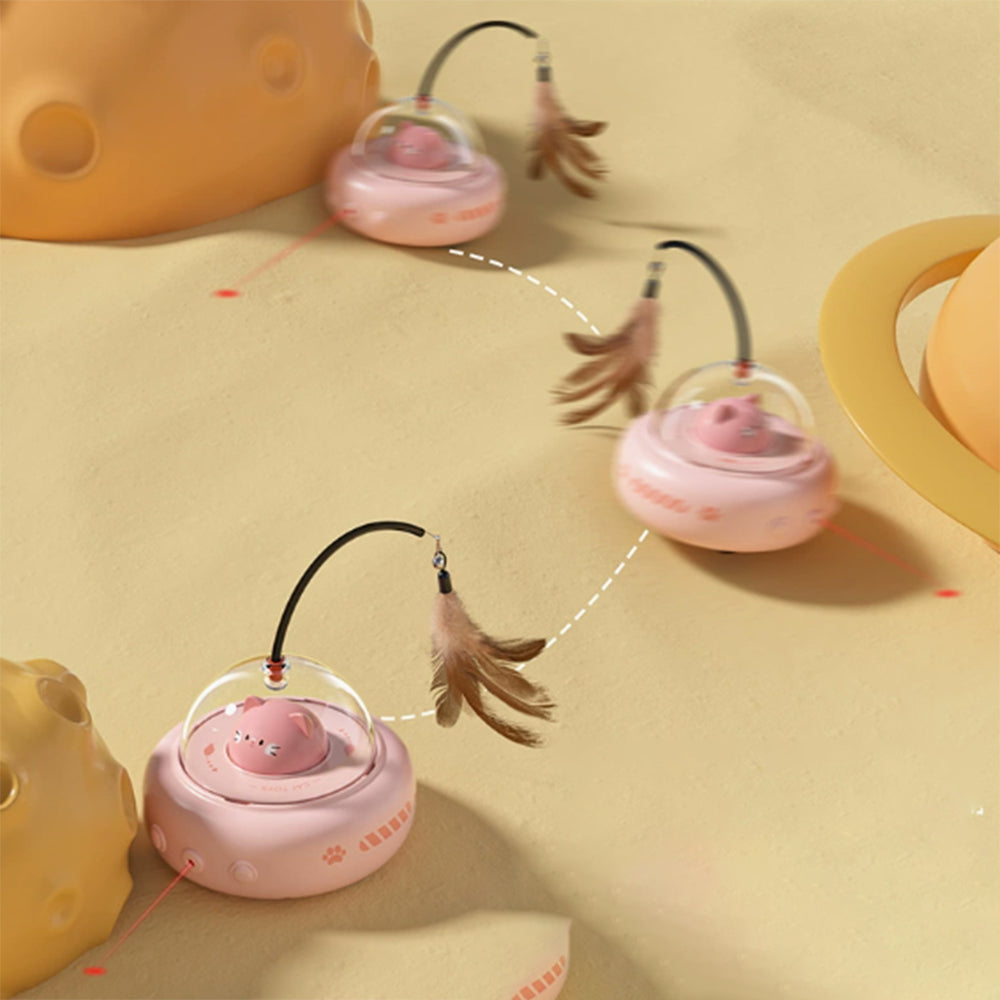 Strong Suction Cup Cat Teaser Interaction Wand Upgraded with Super Strong Suction