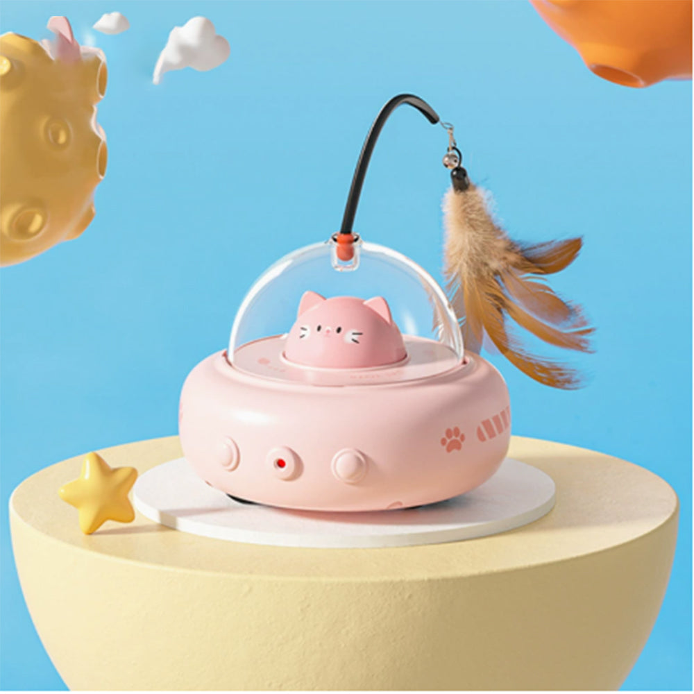 Strong Suction Cup Cat Teaser Interaction Wand Upgraded with Super Strong Suction