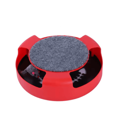 Rotating Cat Interaction Turntable with Shadowless Small Mouse Bark&Paw Lab