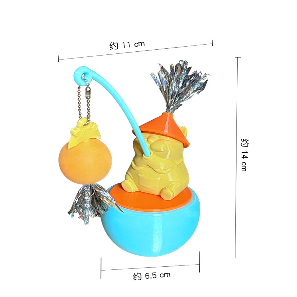 Pet dog&cat tumbler pet roly-poly interaction toy accessories