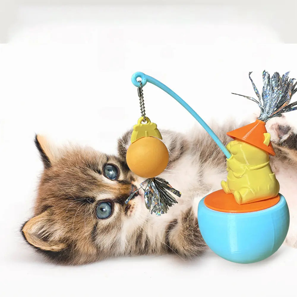 Pet dog&cat tumbler pet roly-poly interaction toy accessories Bark&Paw Lab