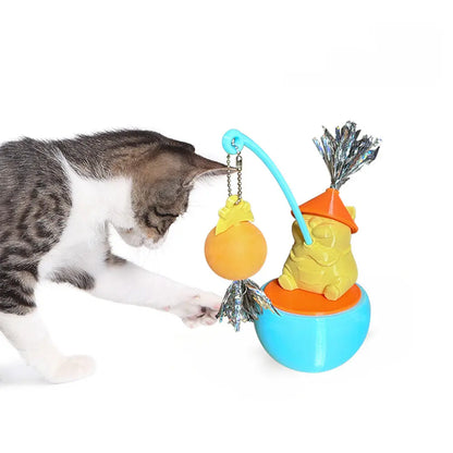 Pet dog&cat tumbler pet roly-poly interaction toy accessories Bark&Paw Lab