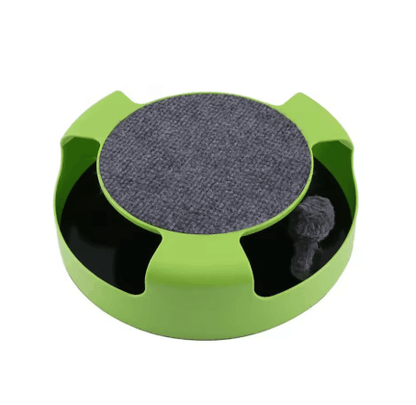 Rotating Cat Interaction Turntable with Shadowless Small Mouse Bark&Paw Lab