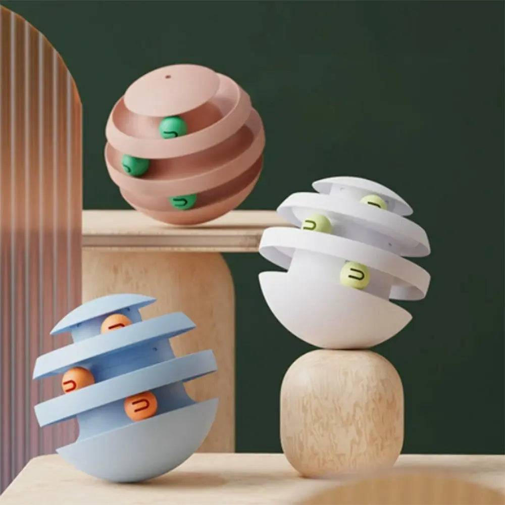 Cat turntable toy—an interaction must-have for pets Bark&Paw Lab
