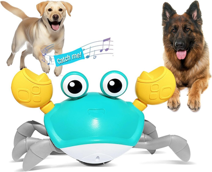 Small Dog and cat Toys Interactive Crawling Crab Toy Bark&Paw Lab