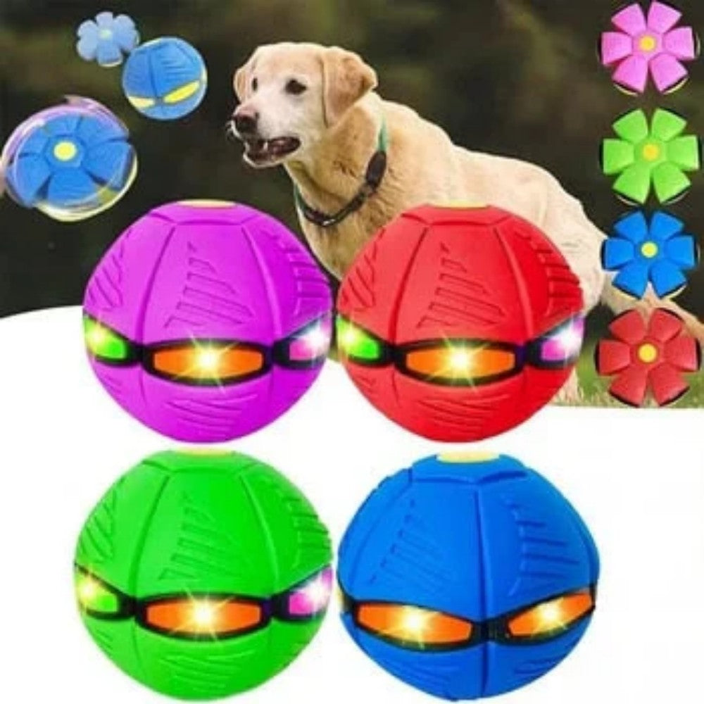 Flying Saucer Doggy Disc Ball Bark&Paw Lab