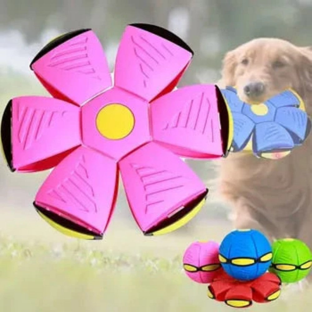 Flying Saucer Doggy Disc Ball Bark&Paw Lab