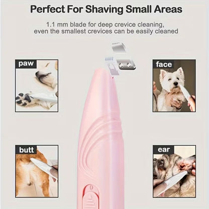 Perfect shaving small areas electric pet cat and dog grooming clipper Bark&Paw Lab