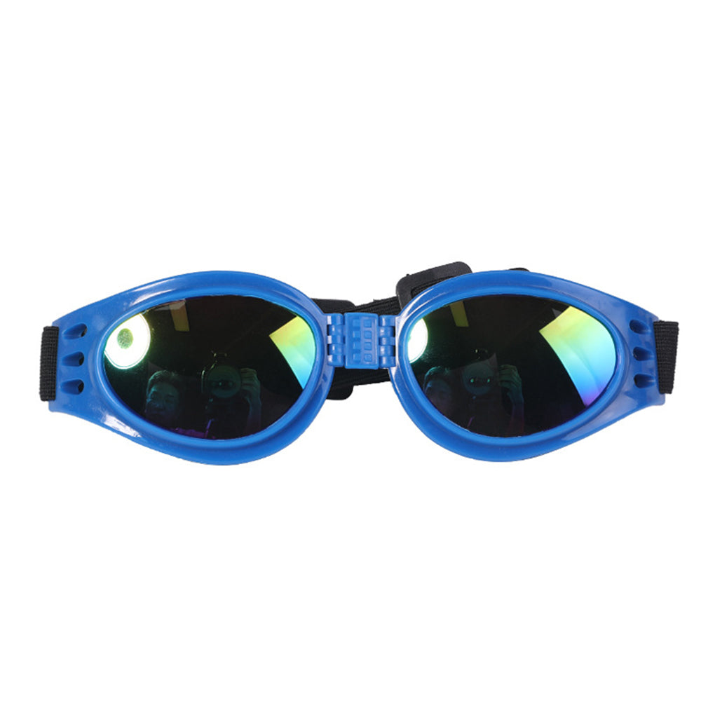 Dog Sunglasses UV Protection Comfortable Fit Pet Goggles No Nose Pressure Bark&Paw Lab