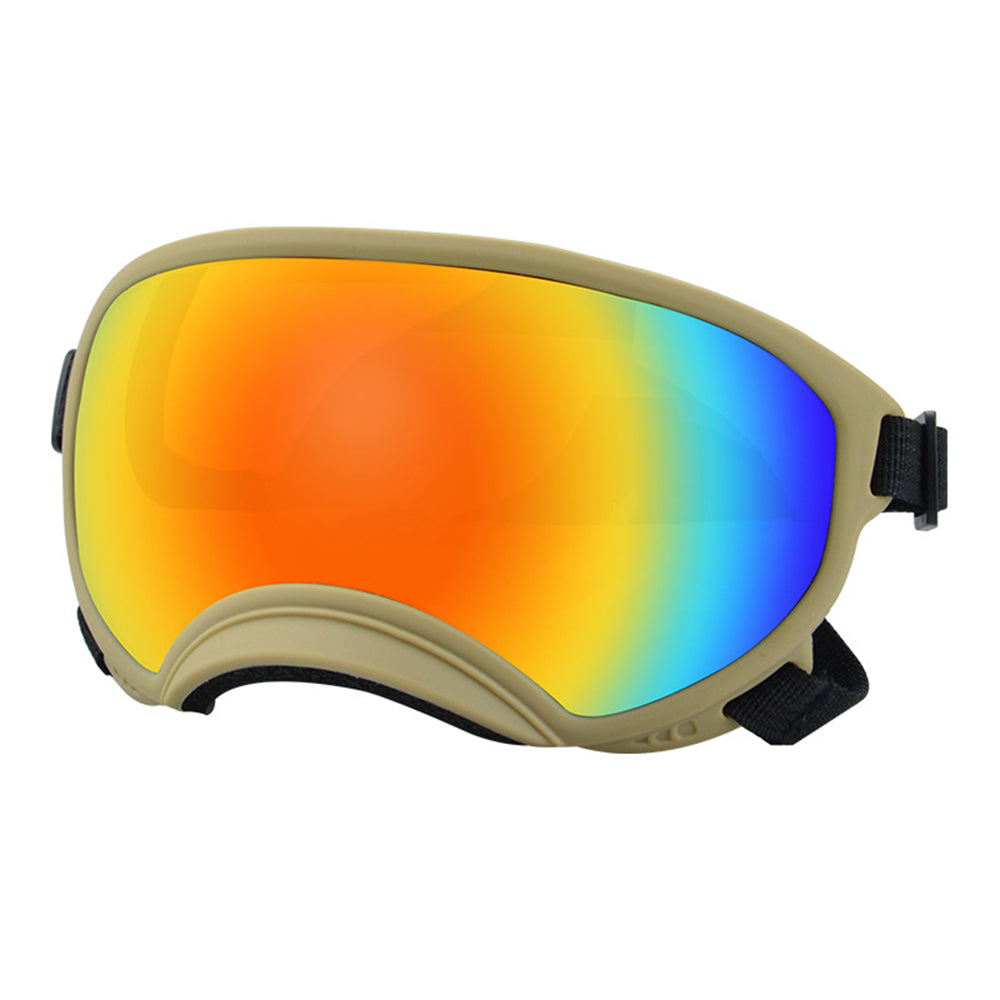 Pet Sunglasses for Dogs UV & Sand Protection Adjustable Strap Fit All Breeds Bark&Paw Lab