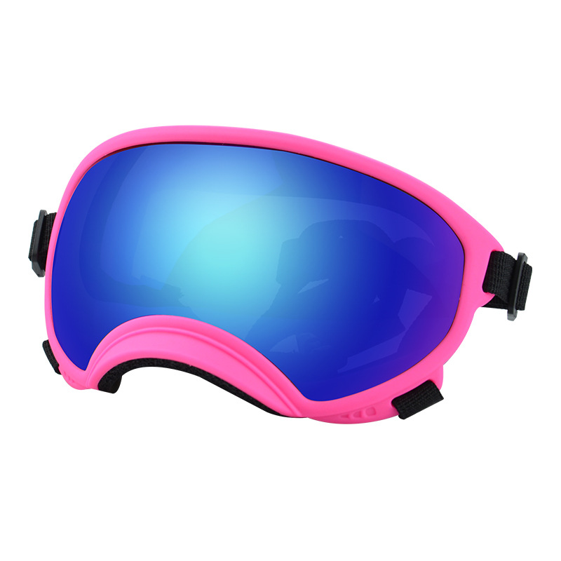 Pet Sunglasses for Dogs UV & Sand Protection Adjustable Strap Fit All Breeds Bark&Paw Lab