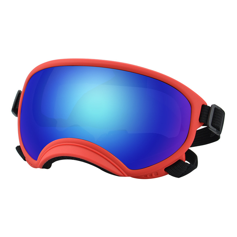 Pet Sunglasses for Dogs UV & Sand Protection Adjustable Strap Fit All Breeds Bark&Paw Lab