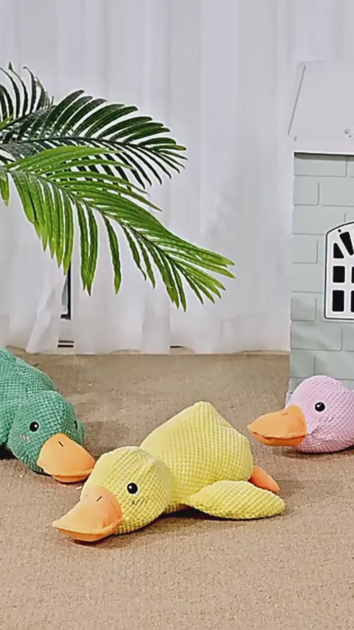 Colorful Latex duck Squeak Toy for Dogs and Cats