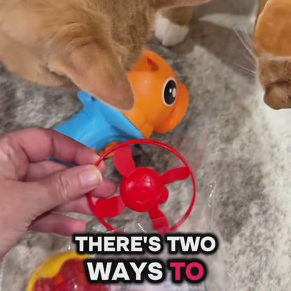 Interactive Launcher Flying Cat Toys